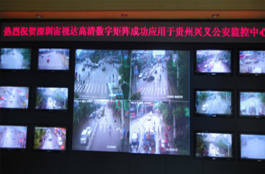 贵州兴义道路监控百万高清联网监控系统