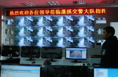 遂宁蓬溪交警大队联网视频监控系统